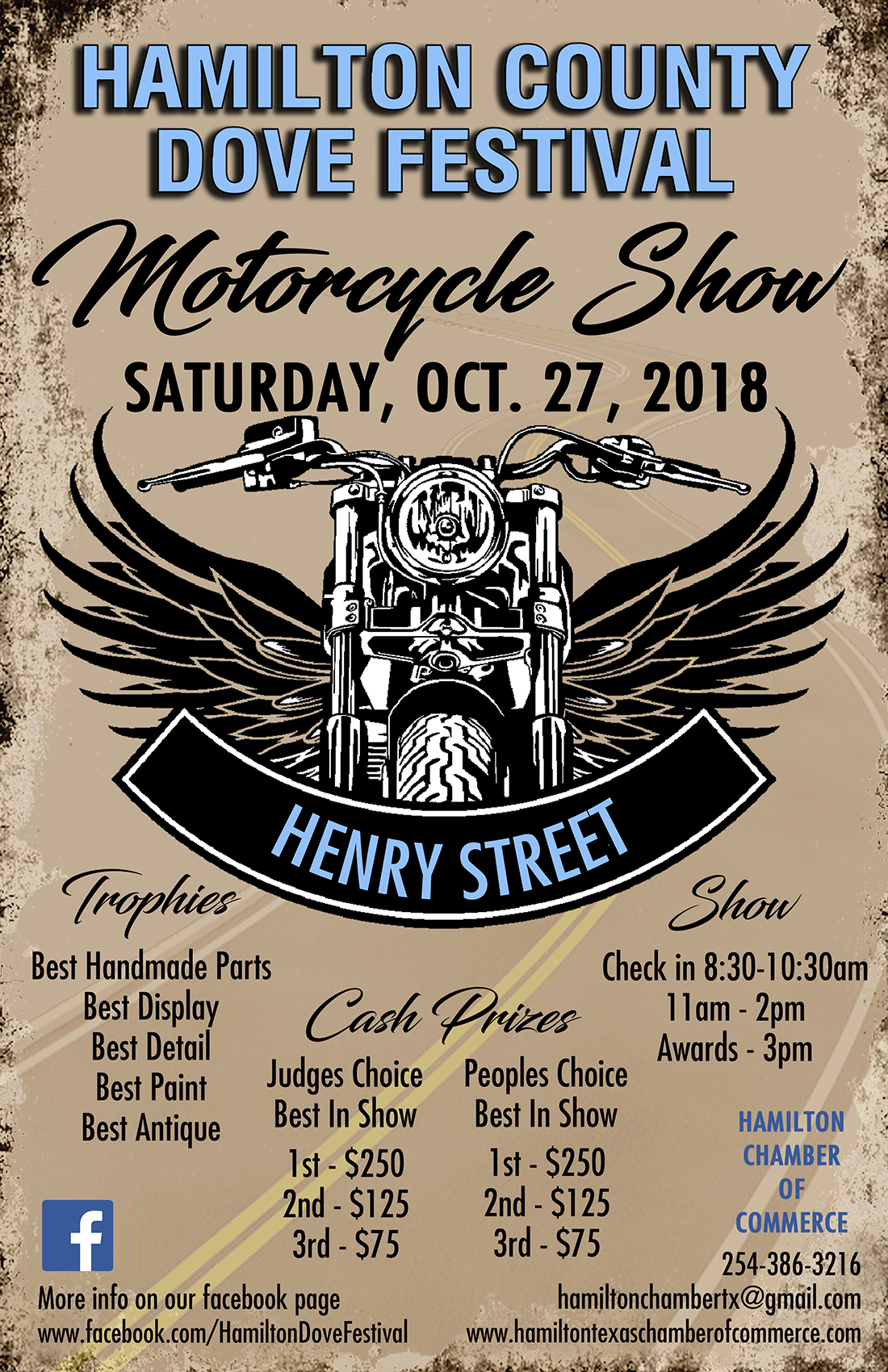 motorcycle show poster proof – Hamilton Texas Chamber of Commerce ...